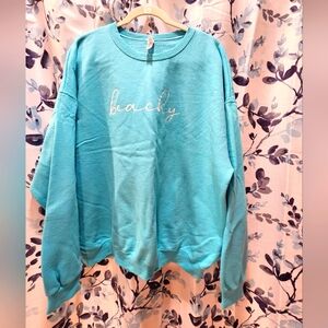 Beachy Sweatshirt 2xl